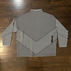 Tahari Mock Neck Sweater